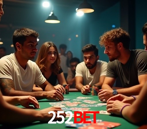 Interface moderna da plataforma 252BET